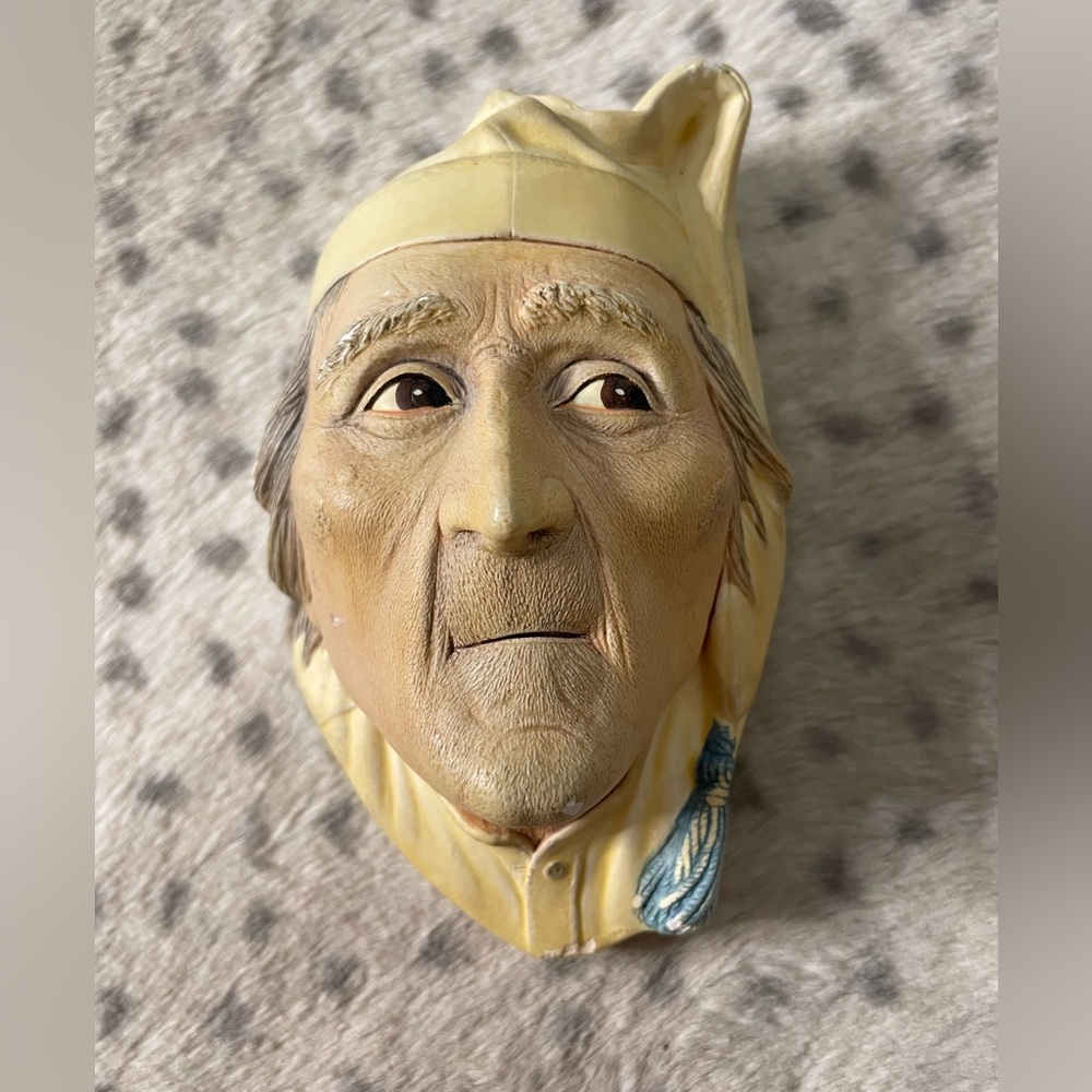 BOSSONS CHALKWARE HEAD: SCROOGE (1981)